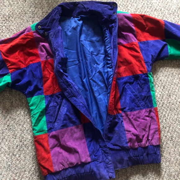 Color Block Bomber - Picture 3 of 3